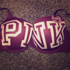 Victoria’s Secret Pink bra ( maroon )